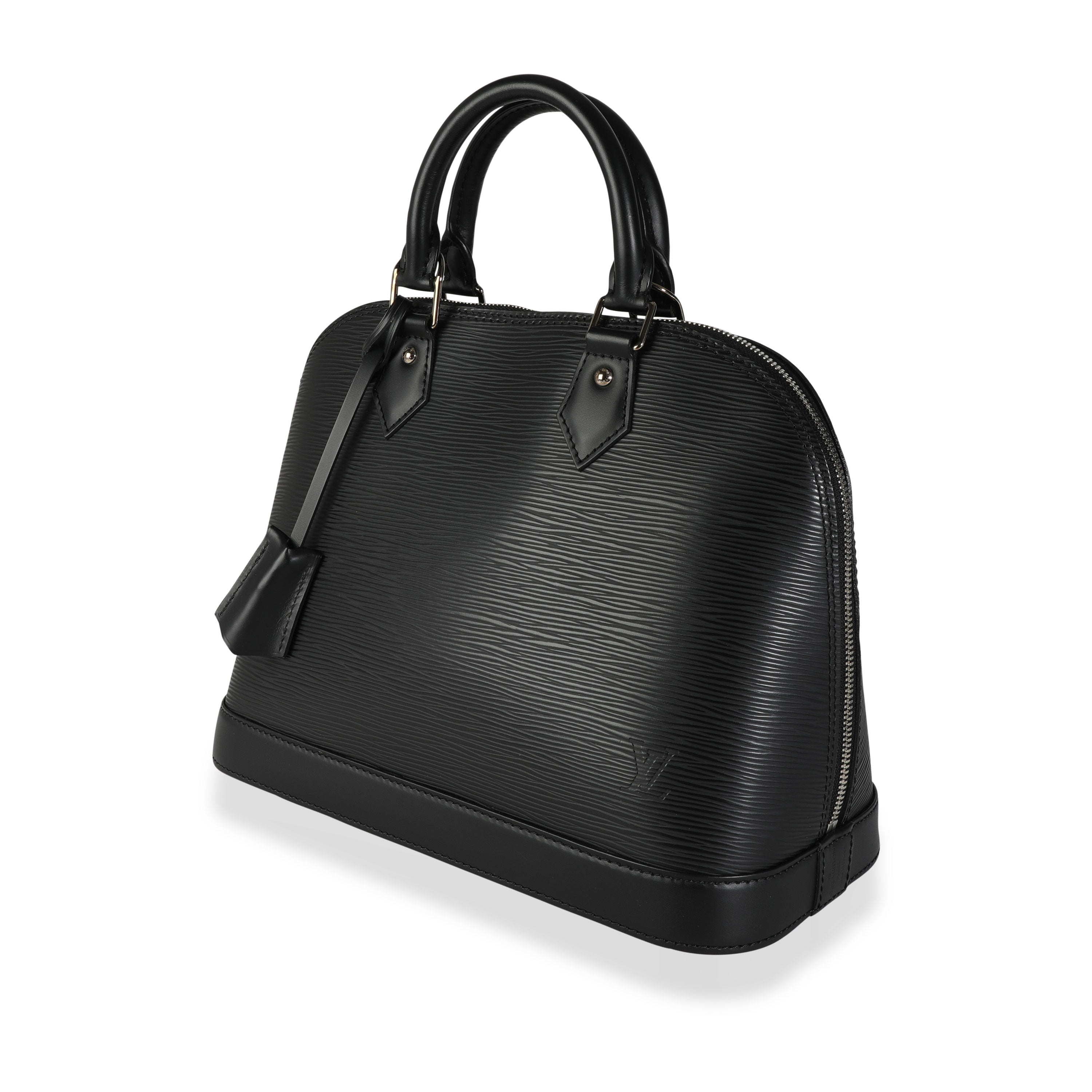 Louis Vuitton Louis Vuitton Black Epi Leather Alma PM