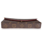 Louis Vuitton Louis Vuitton Fuchsia & Monogram Canvas Félicie Pochette
