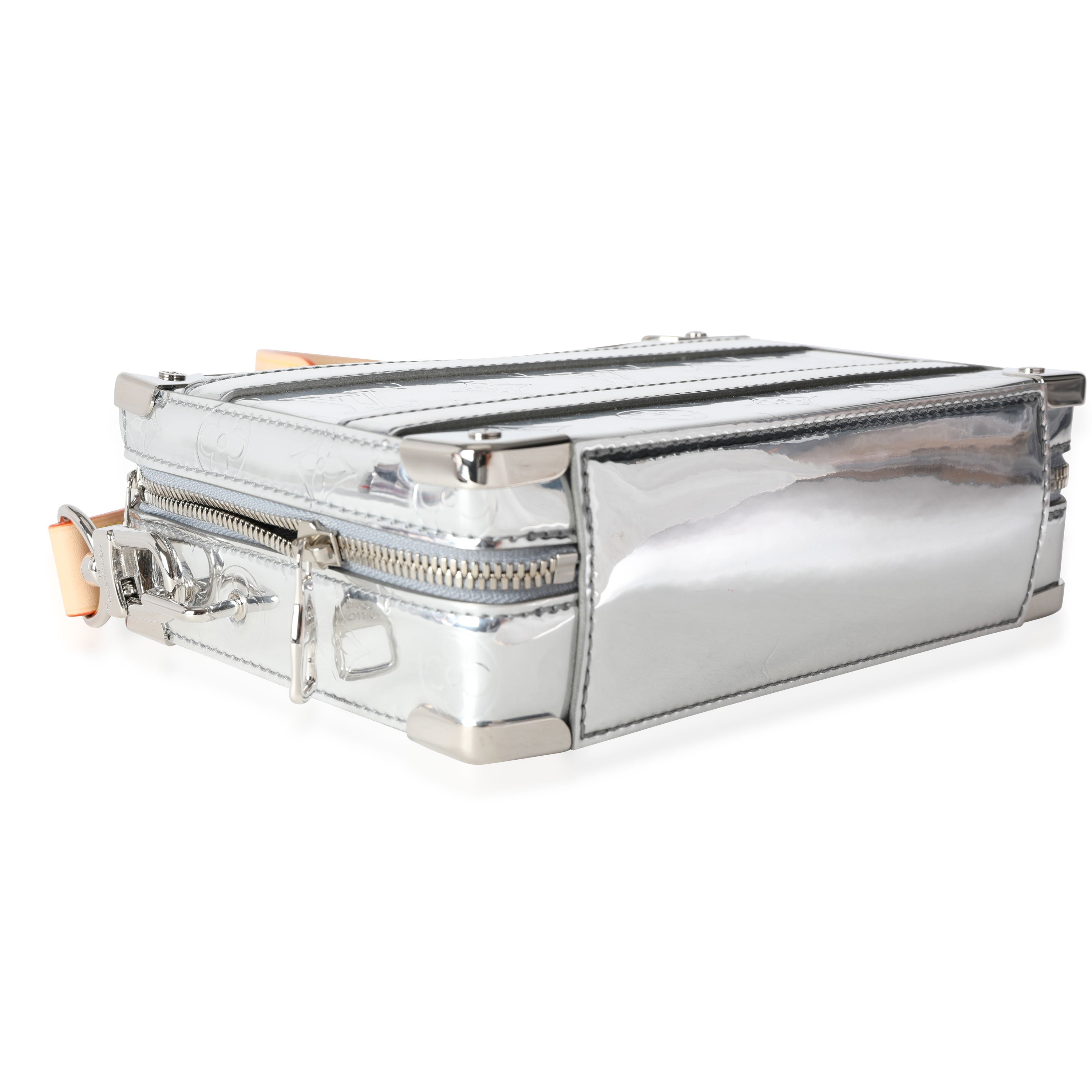 Louis Vuitton Louis Vuitton Silver Monogram Mirror Canvas Handle Trunk