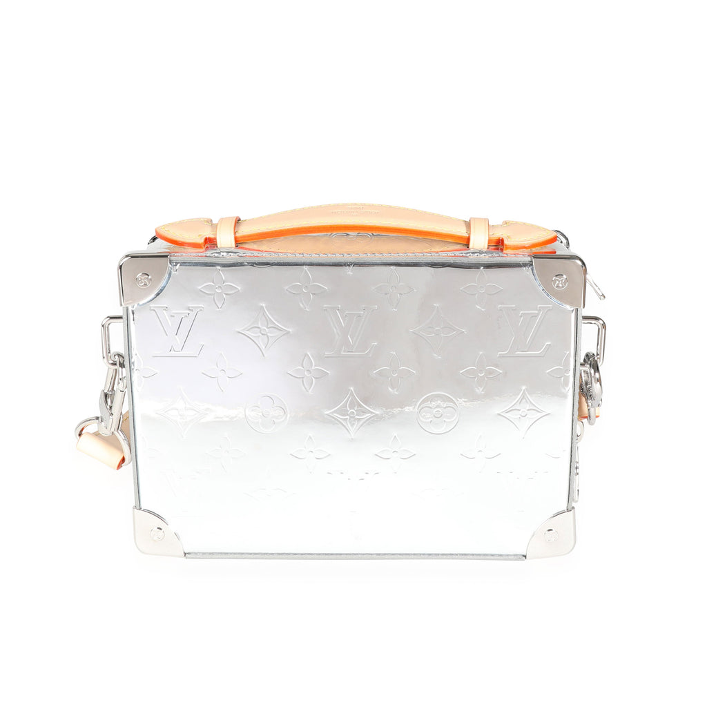 Louis Vuitton Louis Vuitton Silver Monogram Mirror Canvas Handle Trunk