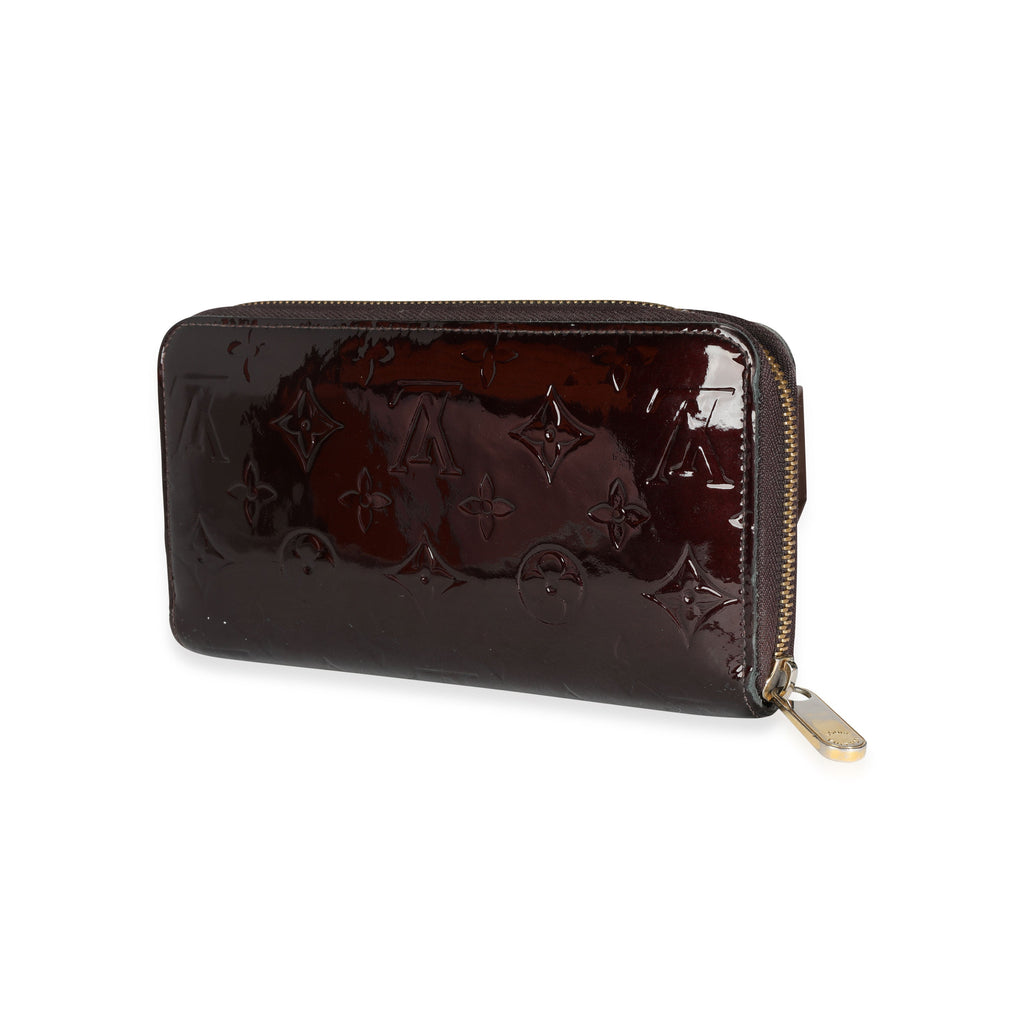 Louis Vuitton Louis Vuitton Amarante Monogram Vernis Zippy Wallet