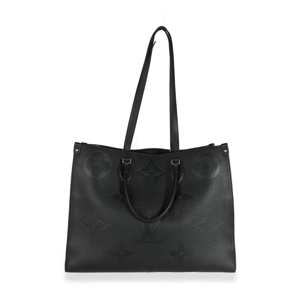 Louis Vuitton Louis Vuitton Black Empreinte Leather Onthego GM
