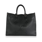 Louis Vuitton Louis Vuitton Black Empreinte Leather Onthego GM