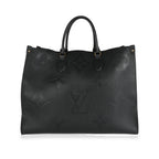 Louis Vuitton Louis Vuitton Black Empreinte Leather Onthego GM