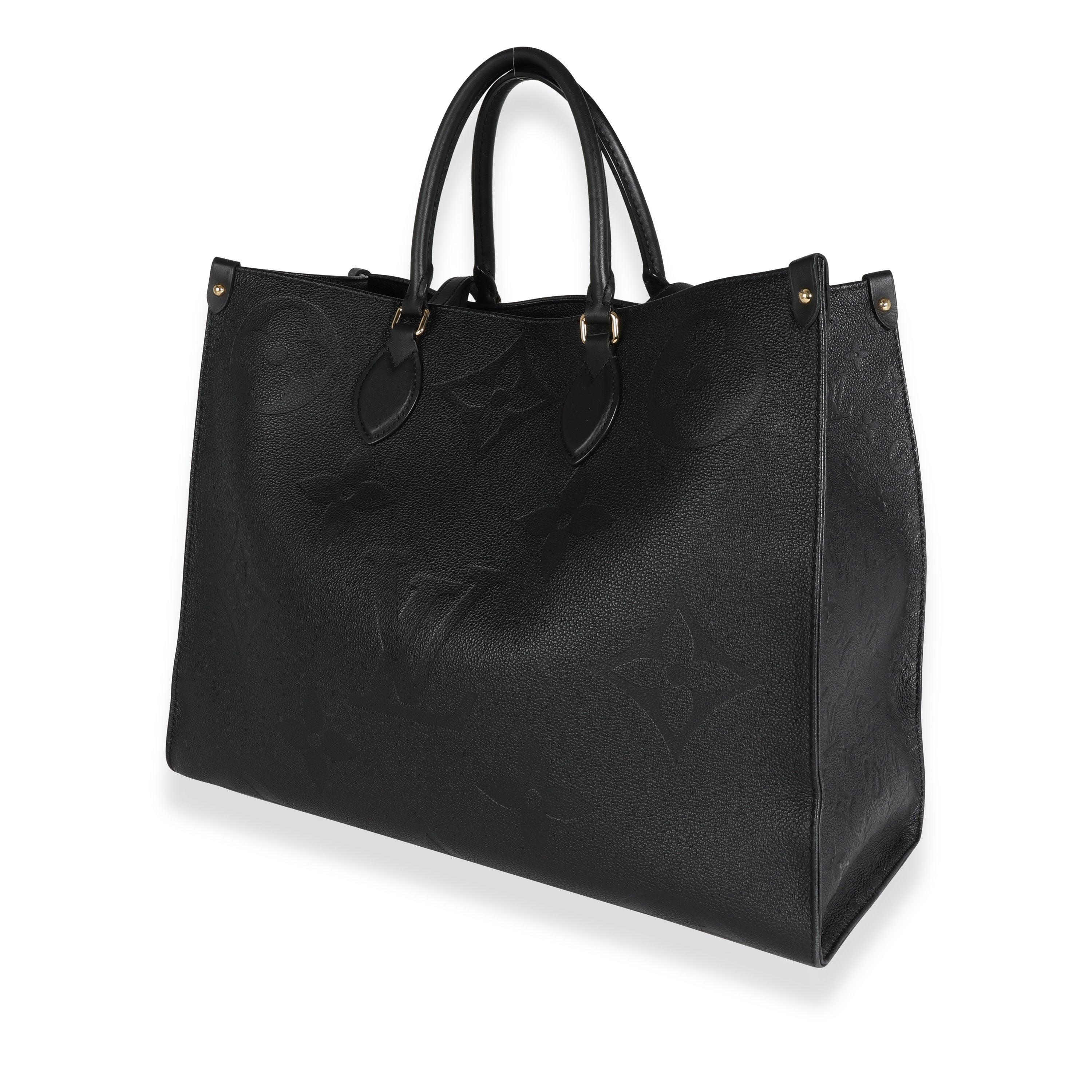 Louis Vuitton Louis Vuitton Black Empreinte Leather Onthego GM