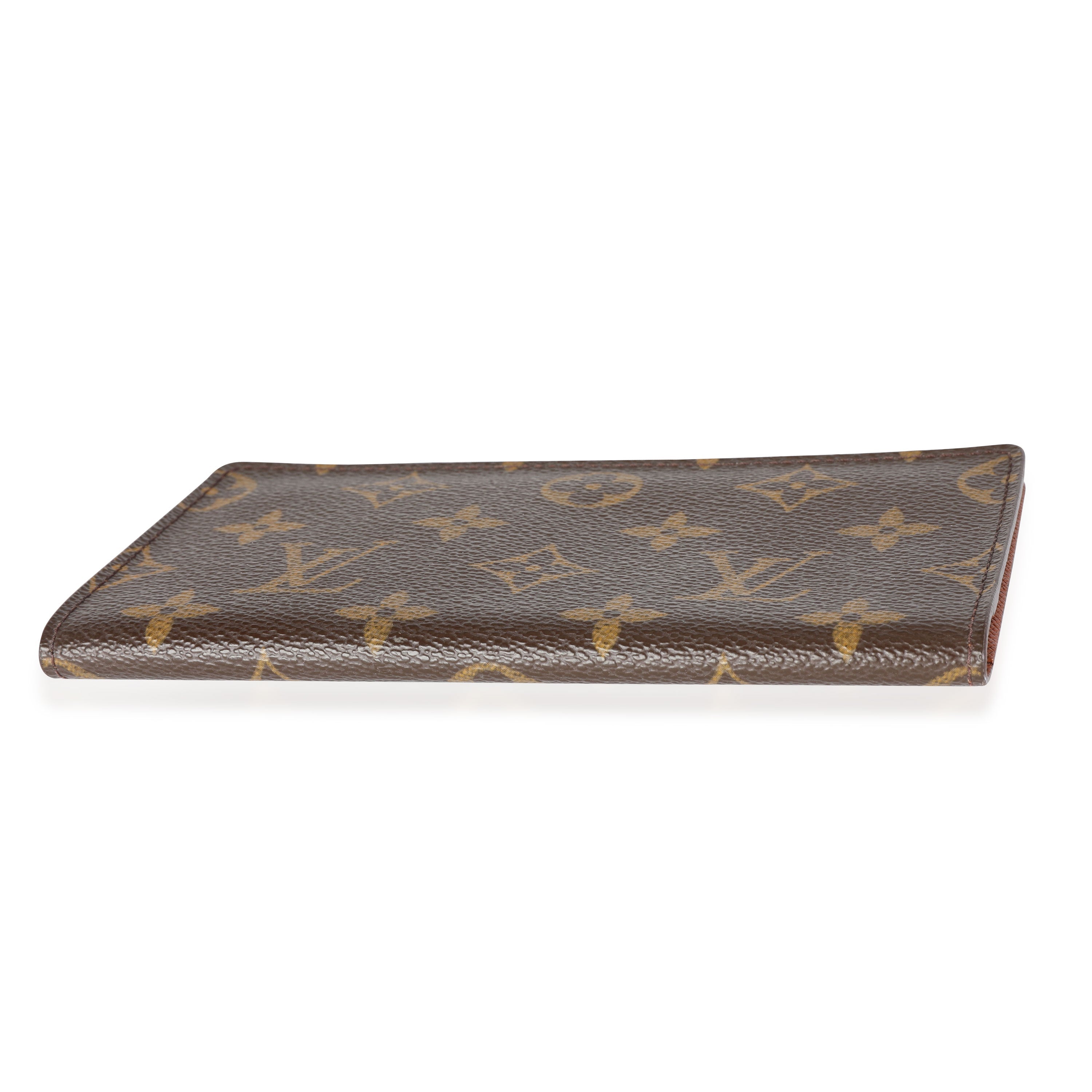 Louis Vuitton Louis Vuitton Monogram Canvas Checkbook Cover