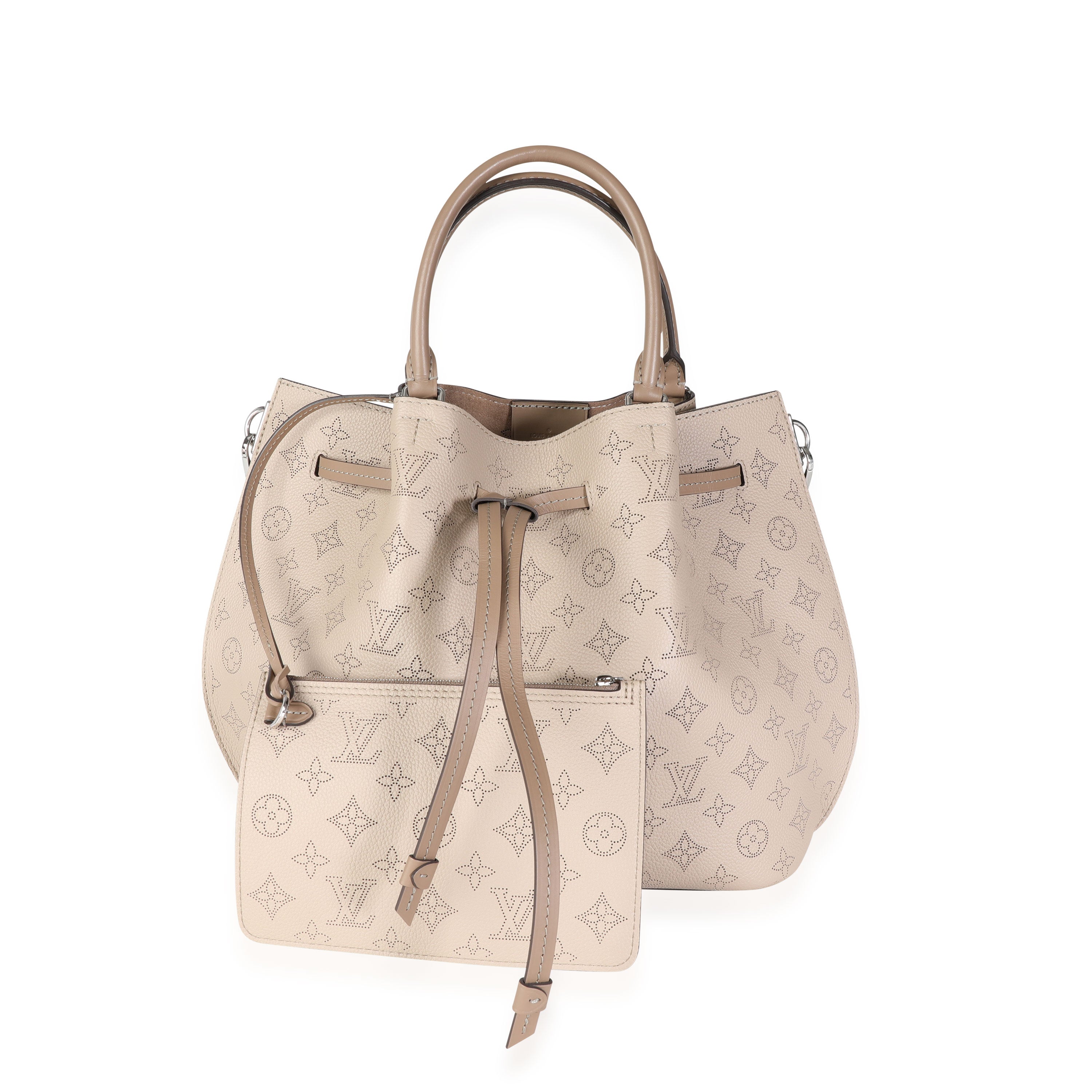 Louis Vuitton Louis Vuitton Galet Mahina Leather Girolata Bag