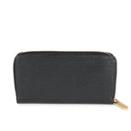 Louis Vuitton Louis Vuitton Black Epi Leather Zippy Wallet