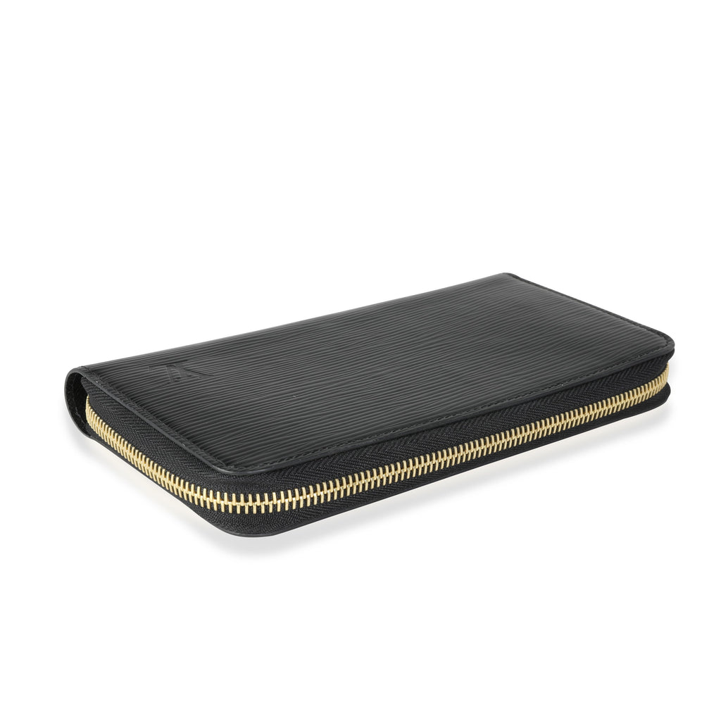 Louis Vuitton Louis Vuitton Black Epi Leather Zippy Wallet