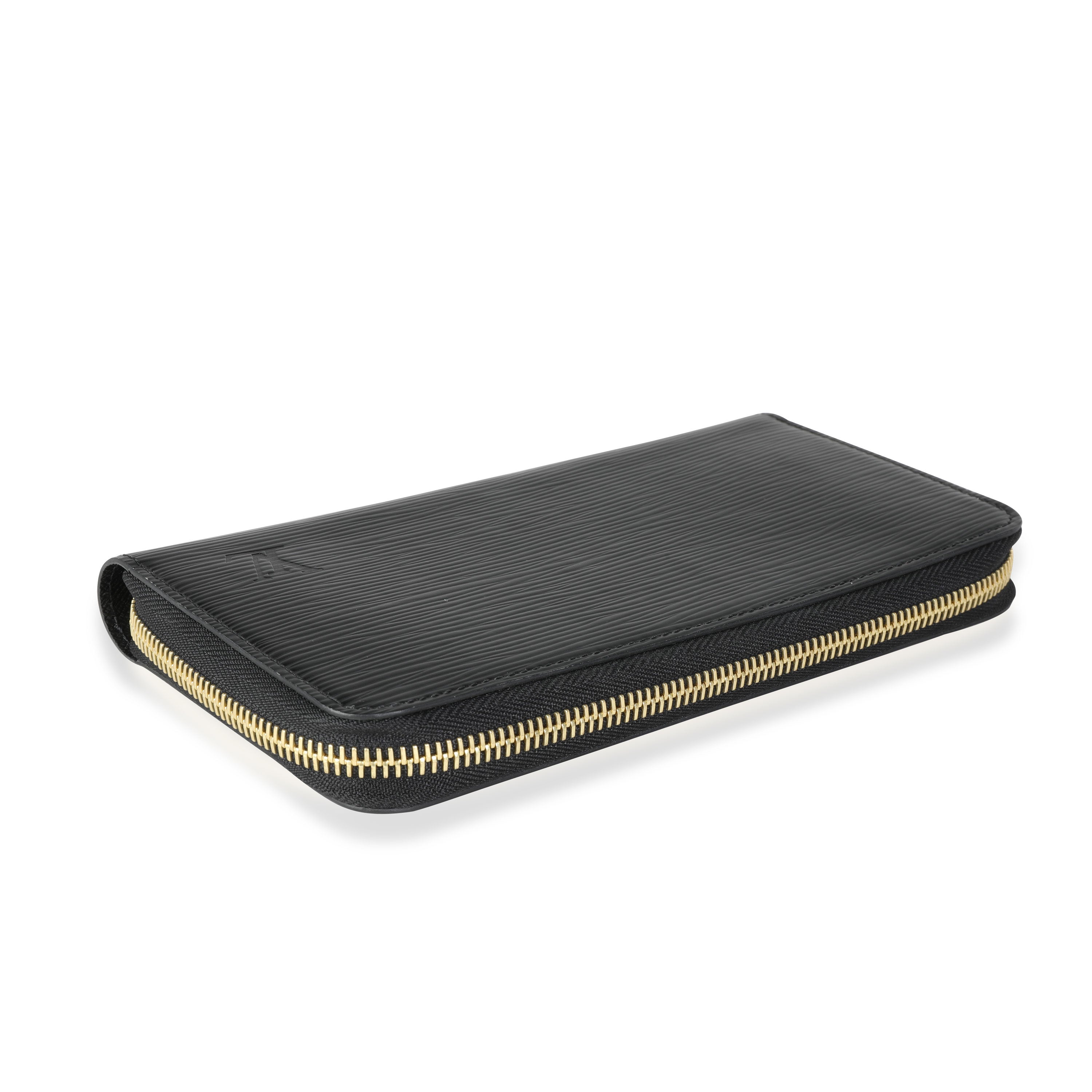 Louis Vuitton Louis Vuitton Black Epi Leather Zippy Wallet