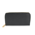 Louis Vuitton Louis Vuitton Black Epi Leather Zippy Wallet