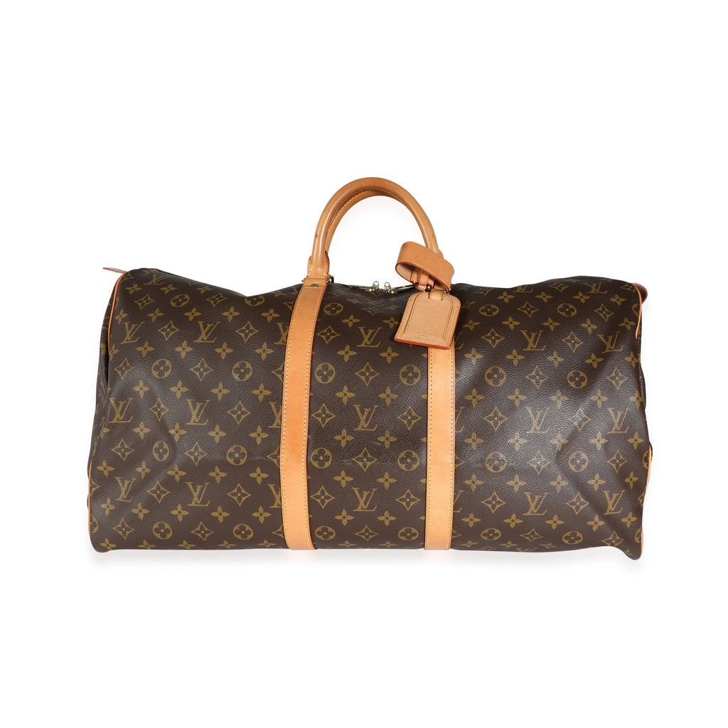Louis Vuitton Louis Vuitton Monogram Canvas Keepall 55