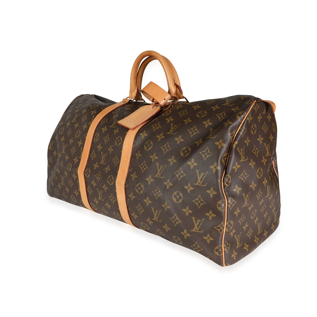 Louis Vuitton Louis Vuitton Monogram Canvas Keepall 55