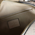 Louis Vuitton Louis Vuitton Crème Monogram Empreinte Petite Malle Souple