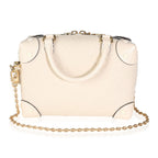 Louis Vuitton Louis Vuitton Crème Monogram Empreinte Petite Malle Souple