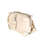 Louis Vuitton Louis Vuitton Crème Monogram Empreinte Petite Malle Souple