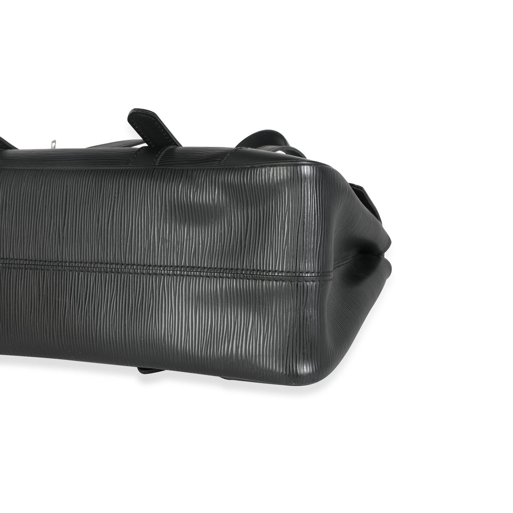 Louis Vuitton Louis Vuitton Black Epi Leather Segur MM