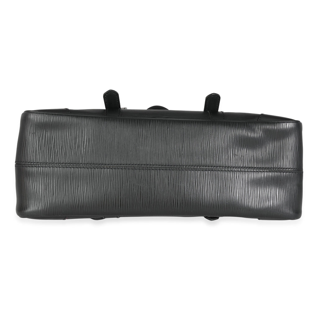Louis Vuitton Louis Vuitton Black Epi Leather Segur MM