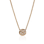 Louis Vuitton Blossom BB Diamond Pendant in 18K Rose Gold 0.2 CTW