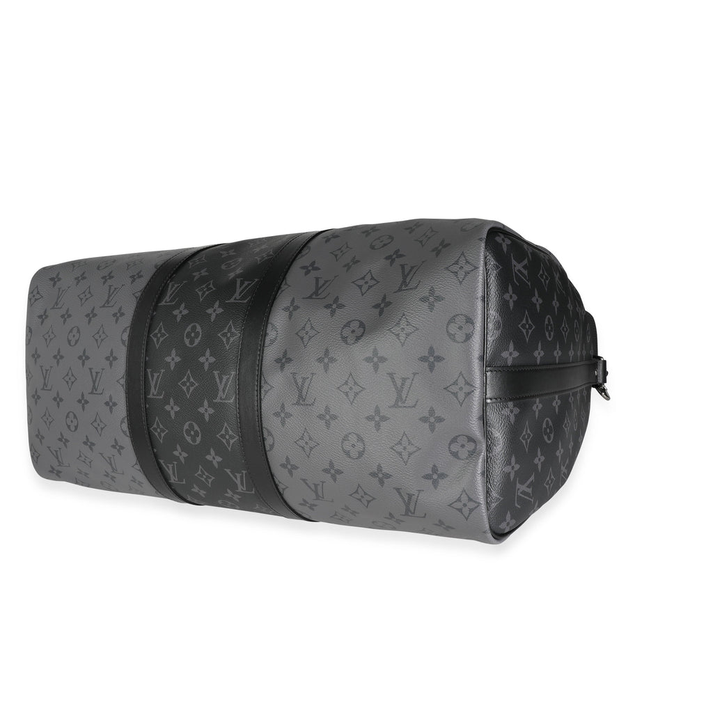 Louis Vuitton Louis Vuitton Reverse Monogram Eclipse Canvas Keepall Bandoulière 50