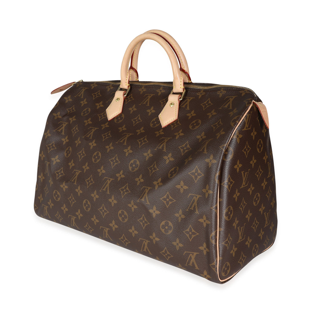 Louis Vuitton Louis Vuitton Monogram Canvas Speedy 40
