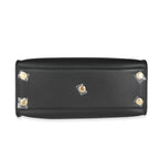 Louis Vuitton Louis Vuitton Black Leather and Tufted Monogram On My Side MM