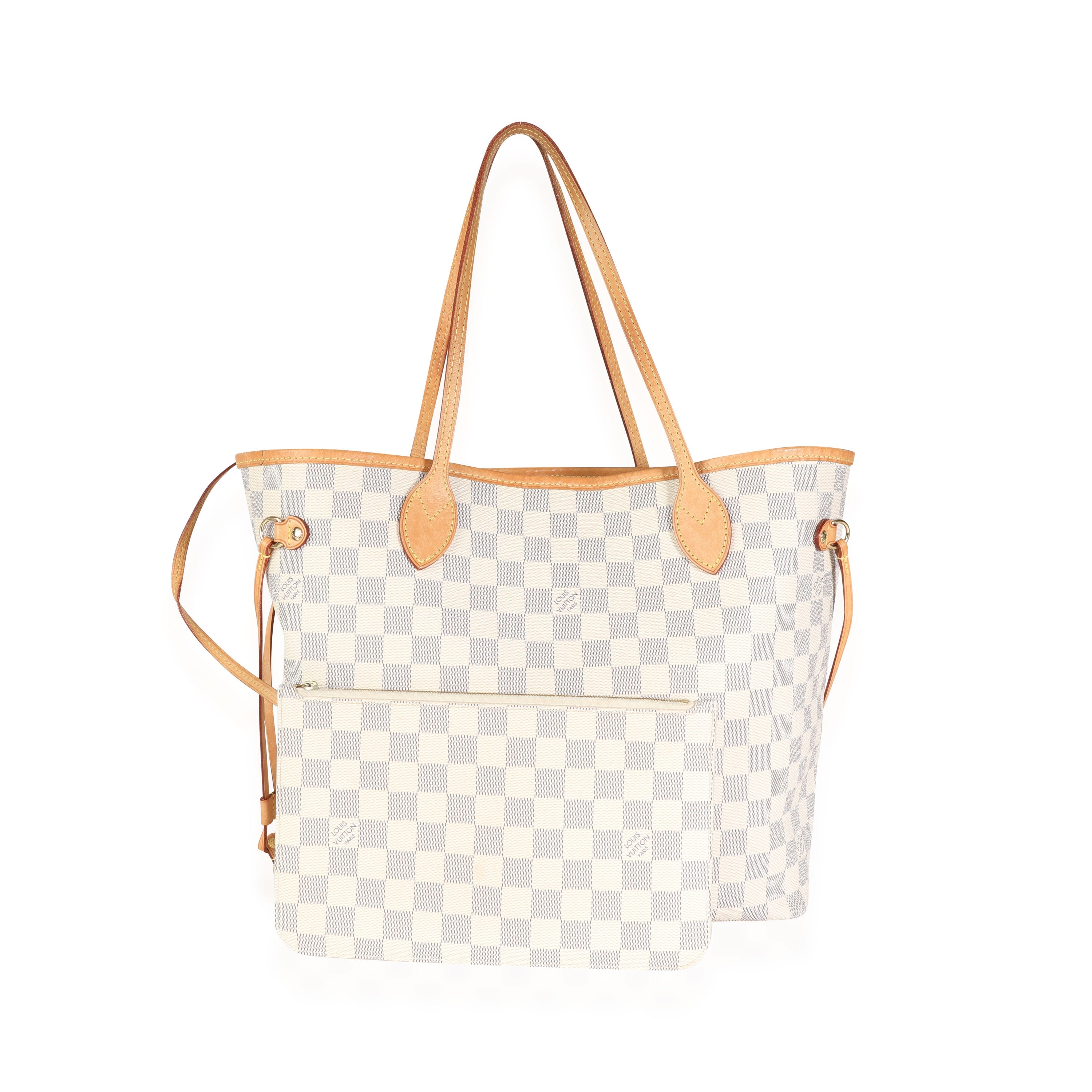 Louis Vuitton Louis Vuitton Damier Azur Neverfull MM