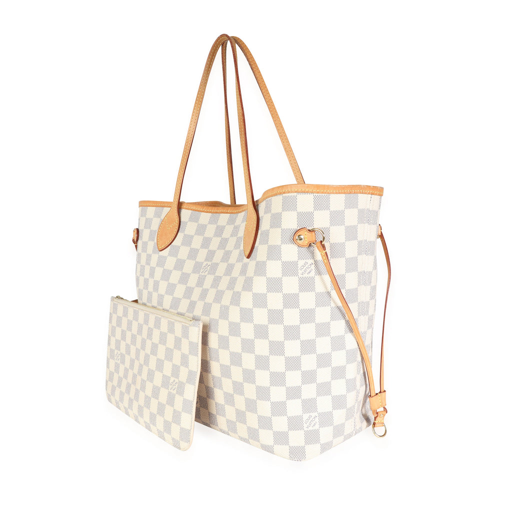 Louis Vuitton Louis Vuitton Damier Azur Neverfull MM