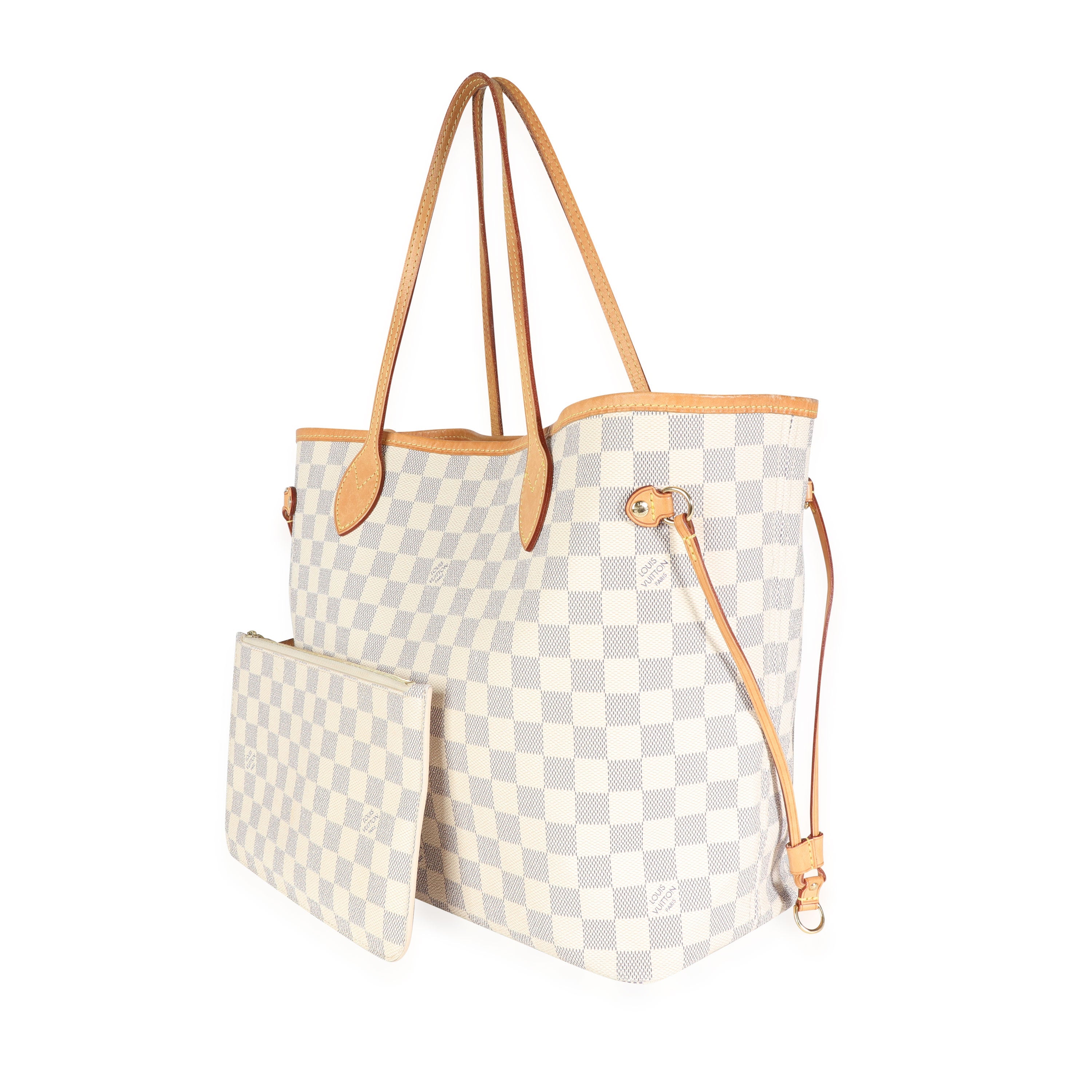 Louis Vuitton Louis Vuitton Damier Azur Neverfull MM