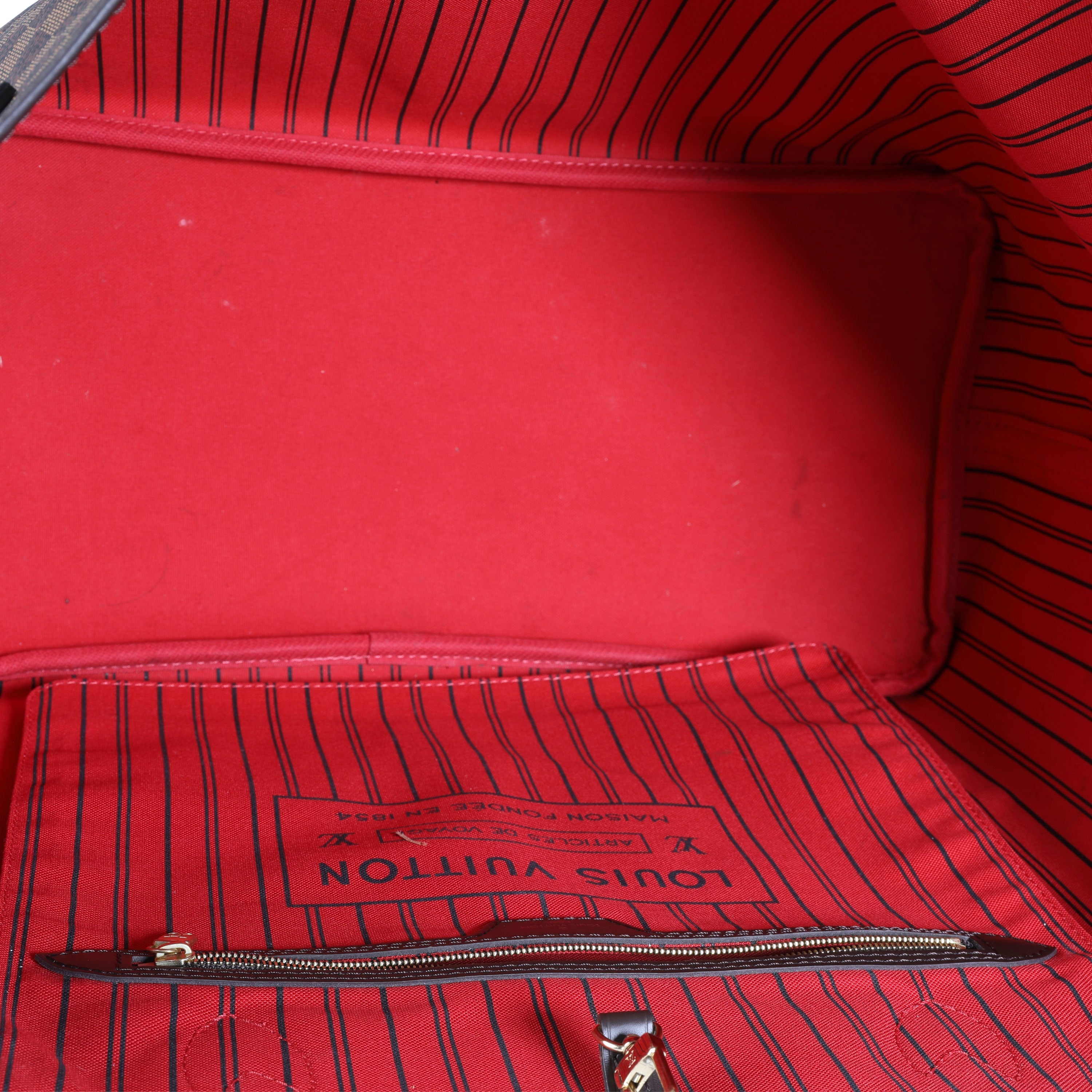 Louis Vuitton Louis Vuitton Damier Ebene Neverfull GM
