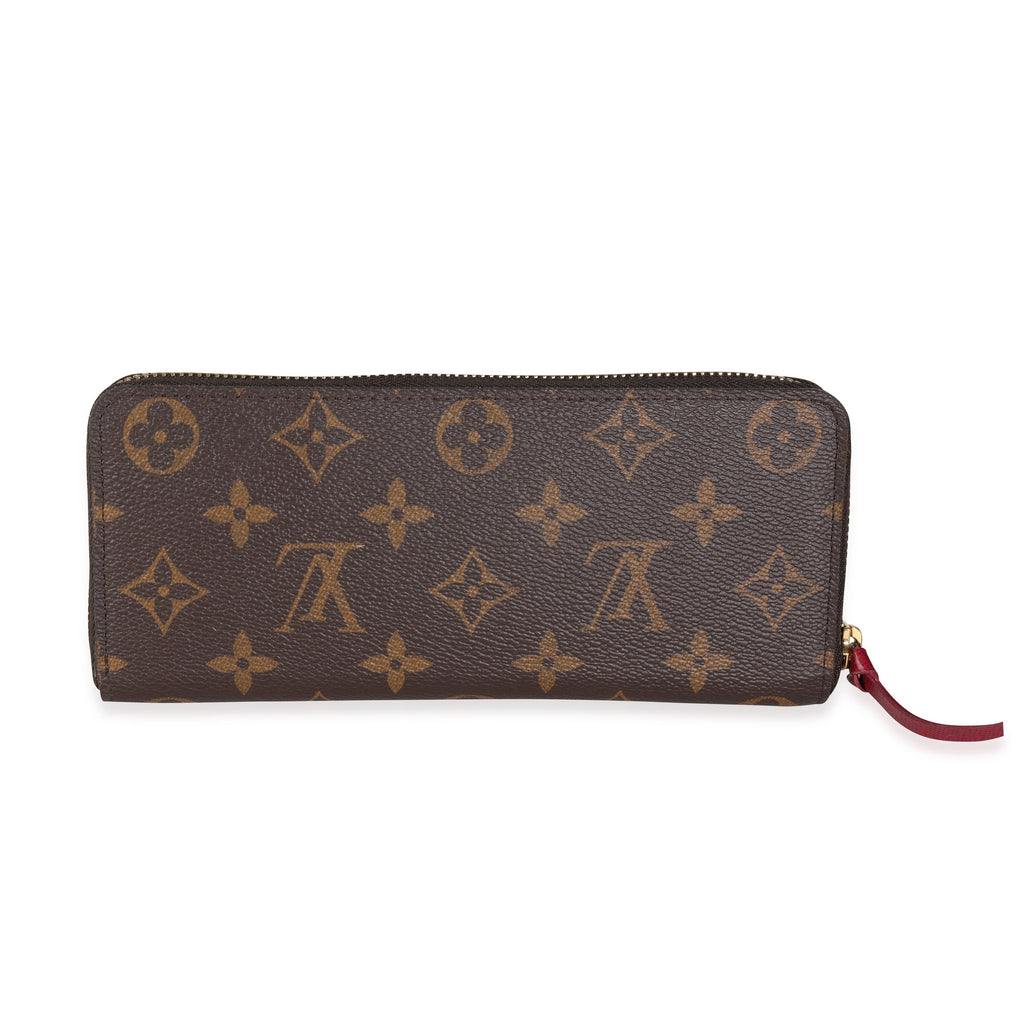 Louis Vuitton Louis Vuitton Monogram Canvas Clémence Wallet