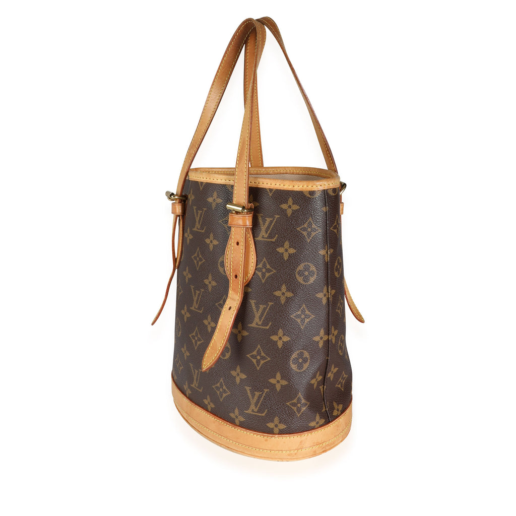 Louis Vuitton Louis Vuitton Monogram Canvas Petit Bucket Bag