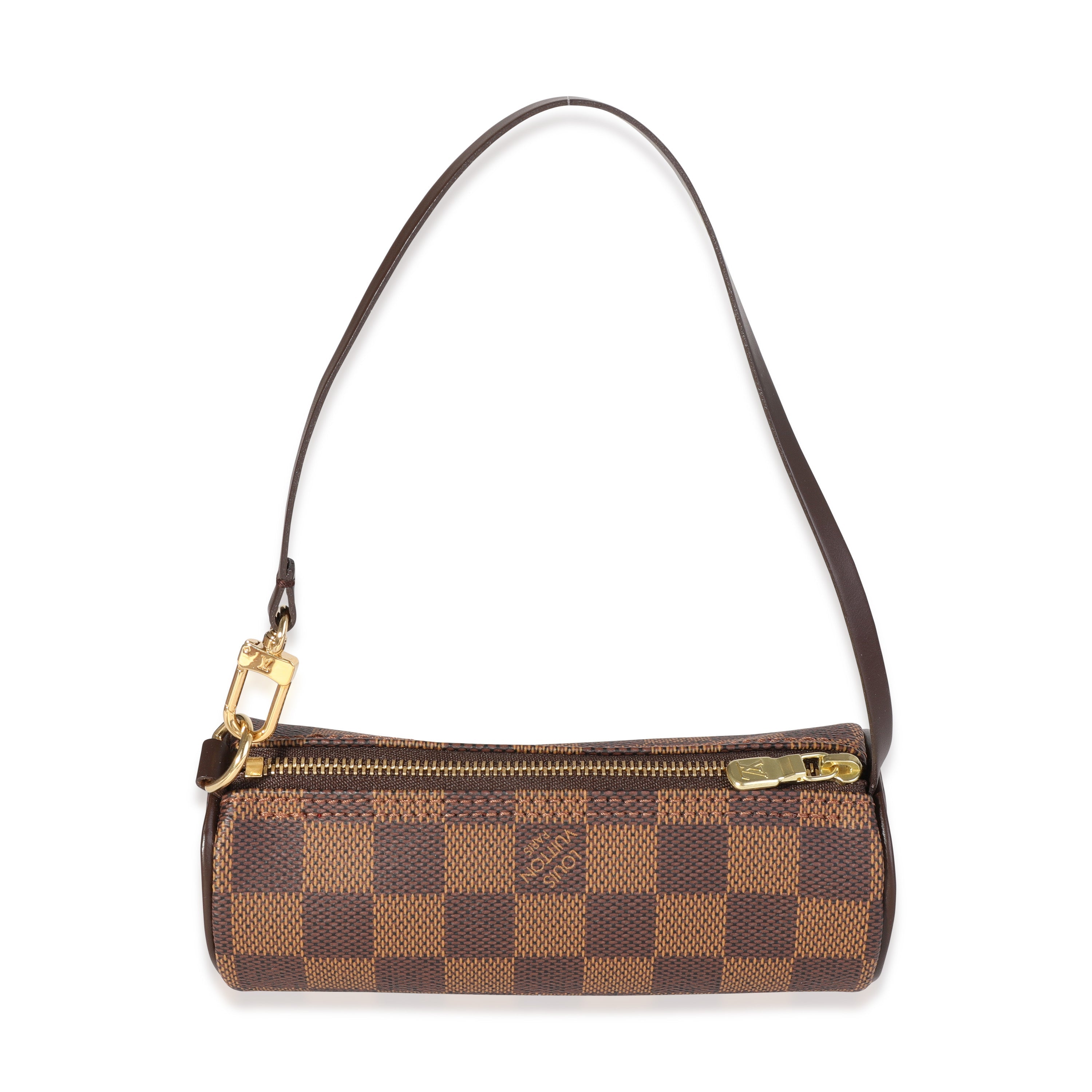 Louis Vuitton Louis Vuitton Damier Ebene Canvas Mini Papillon Pochette