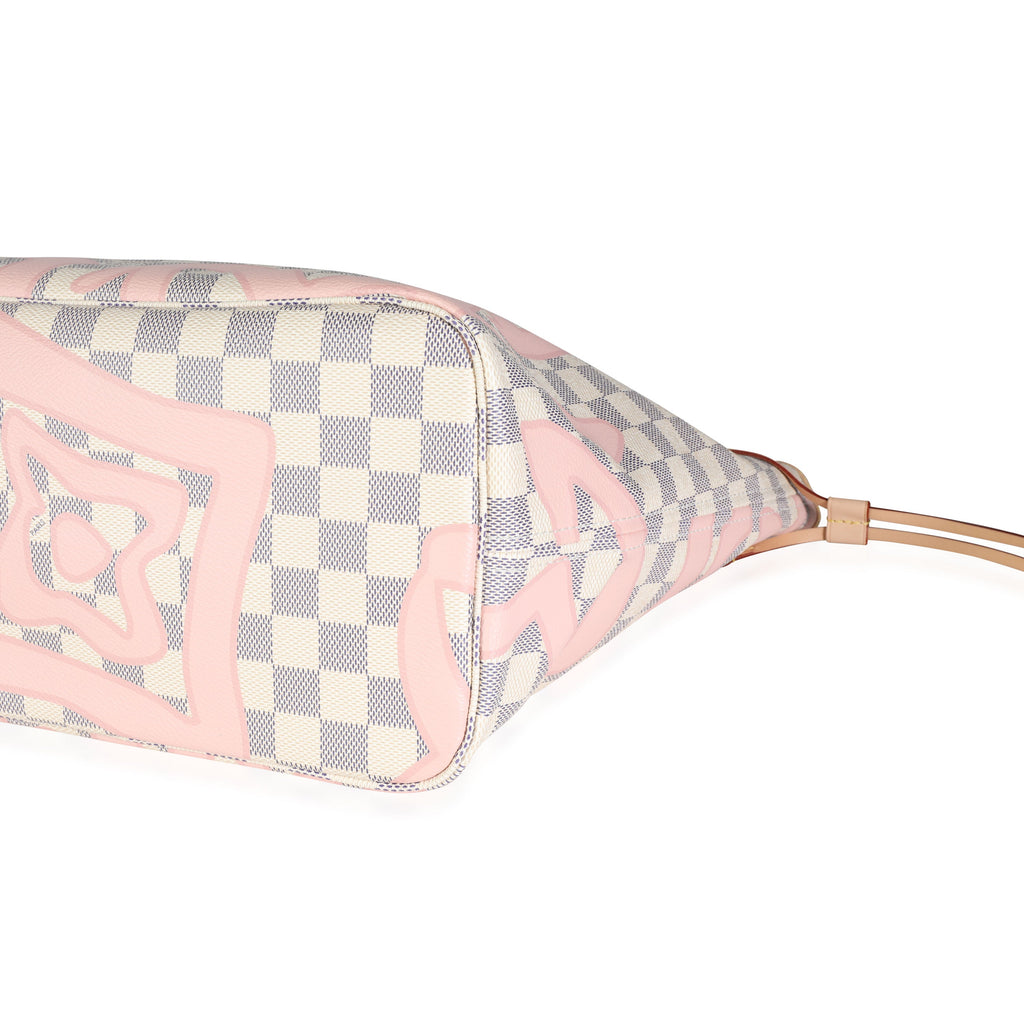 Louis Vuitton Louis Vuitton Damier Azur Tahitienne Neverfull MM