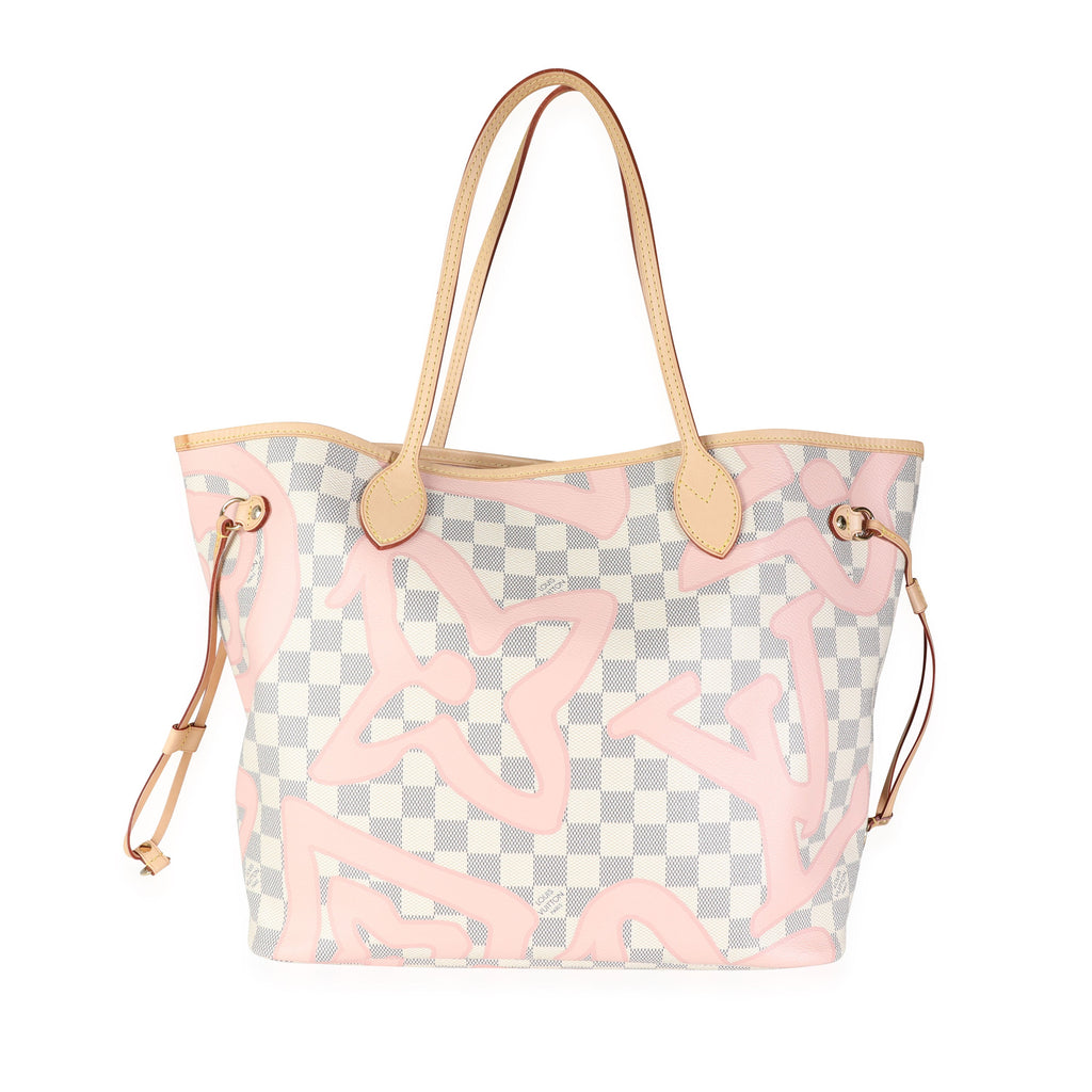 Louis Vuitton Louis Vuitton Damier Azur Tahitienne Neverfull MM