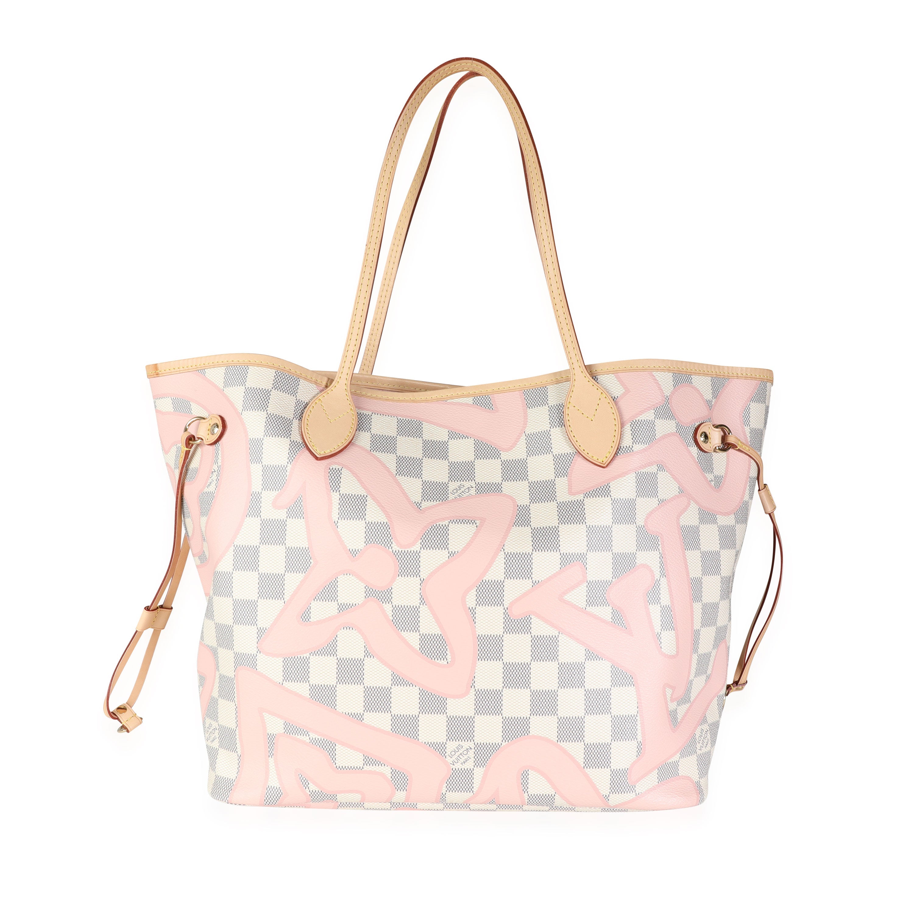 Louis Vuitton Louis Vuitton Damier Azur Tahitienne Neverfull MM