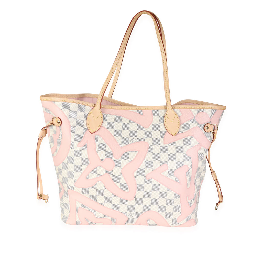 Louis Vuitton Louis Vuitton Damier Azur Tahitienne Neverfull MM