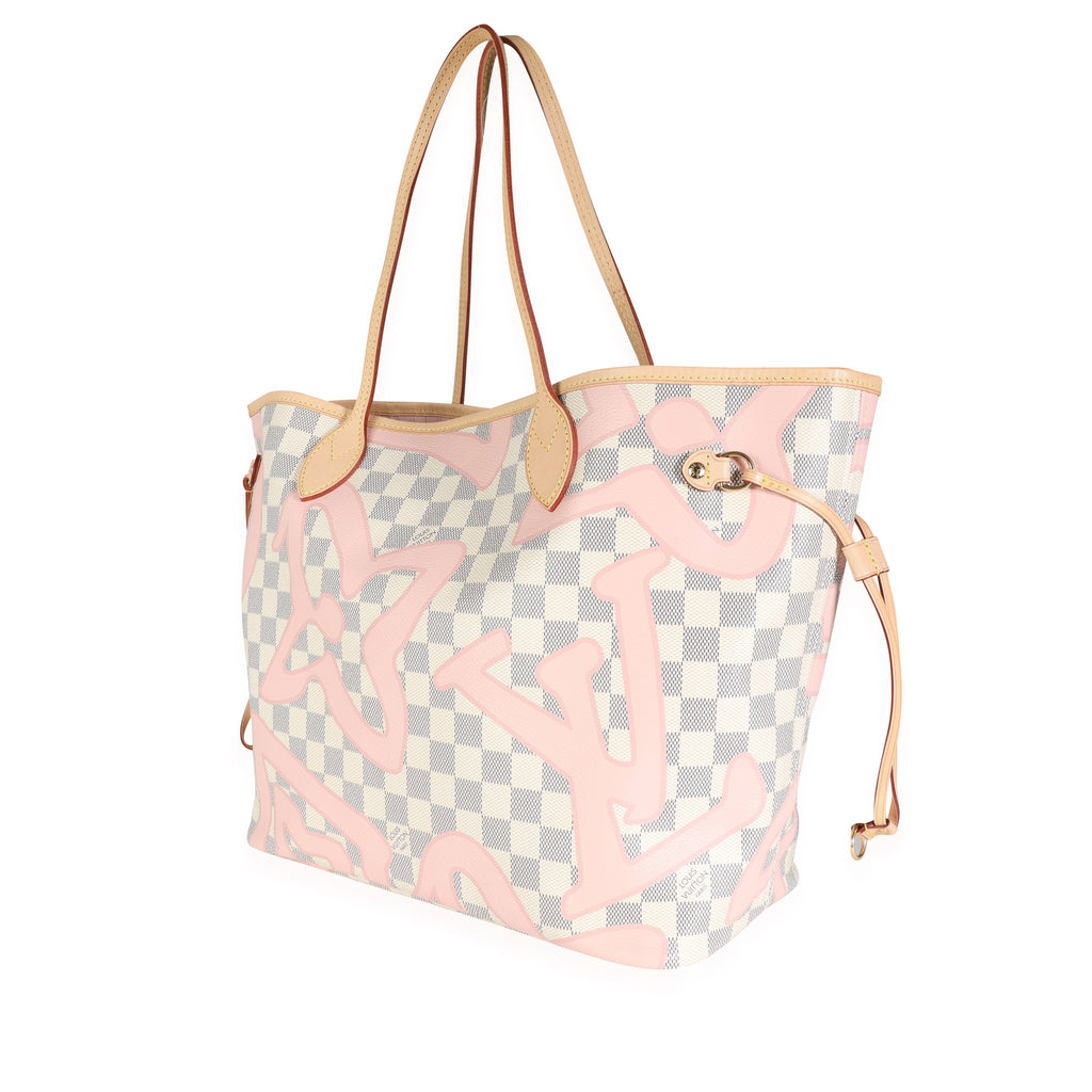Louis Vuitton Louis Vuitton Damier Azur Tahitienne Neverfull MM