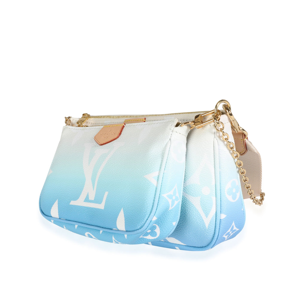 Louis Vuitton Louis Vuitton Blue Monogram Giant By The Pool Multi-Pochette Accessoires