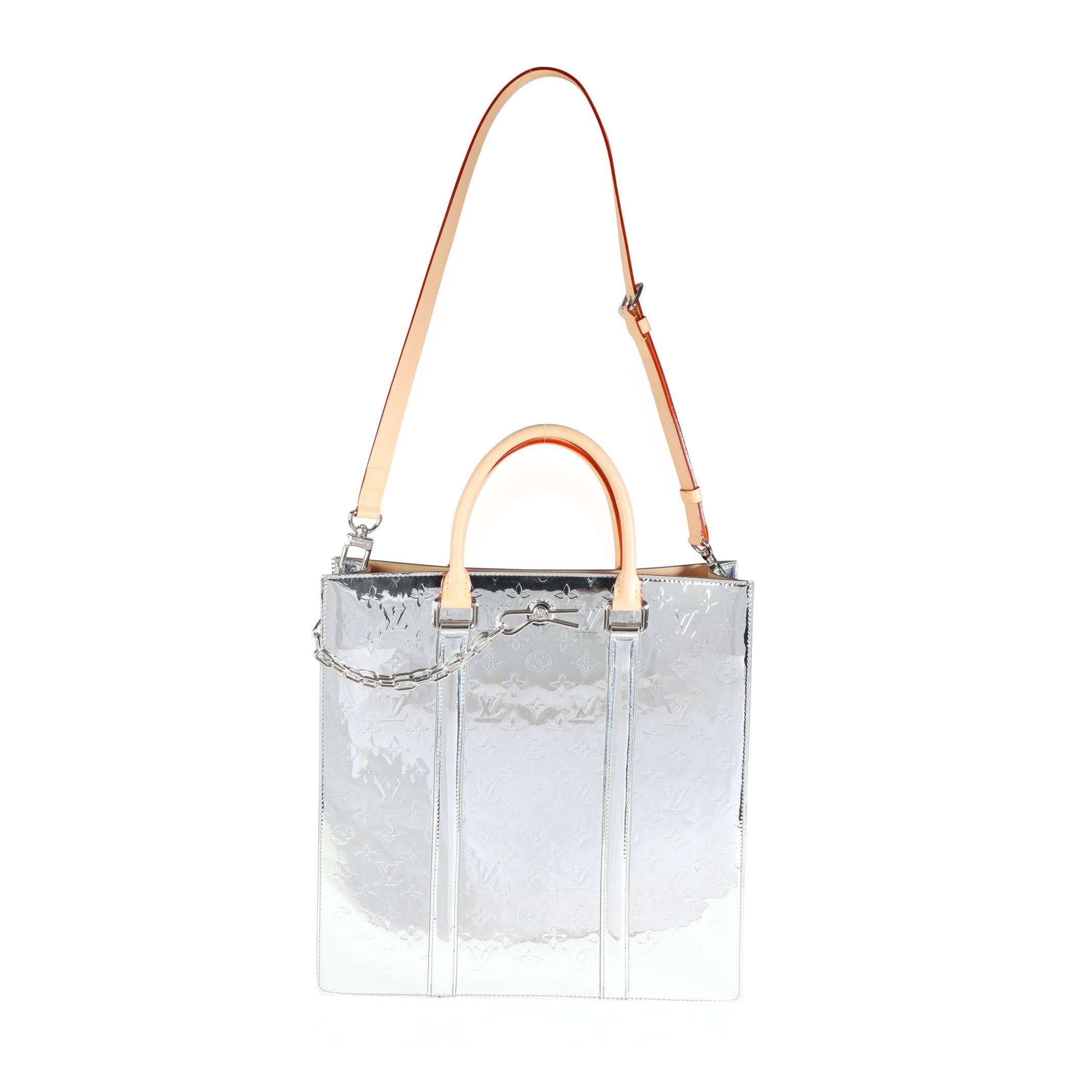 Louis Vuitton Limited Edition Monogram Mirror Coated Miroir Sac Plat