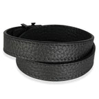 Louis Vuitton Louis Vuitton LV Initiales Black Leather Wrap Bracelet