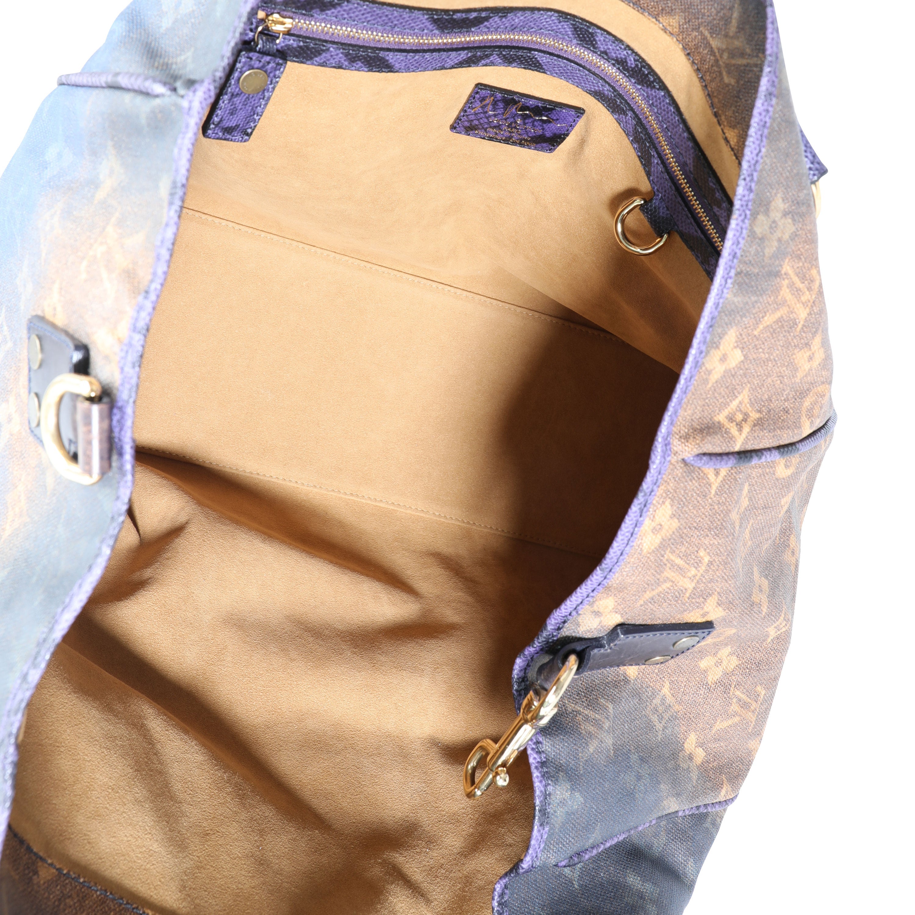 Louis Vuitton Louis Vuitton x Richard Prince Limited Edition Monogram Heartbreak Jokes Tote