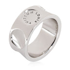 Louis Vuitton Louis Vuitton Large Empreinte Ring in 18k White Gold