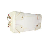 Louis Vuitton Louis Vuitton White Suhali Leather Le Radieux Bag