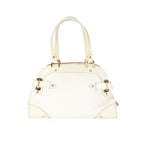Louis Vuitton Louis Vuitton White Suhali Leather Le Radieux Bag