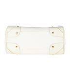Louis Vuitton Louis Vuitton White Suhali Leather Le Radieux Bag