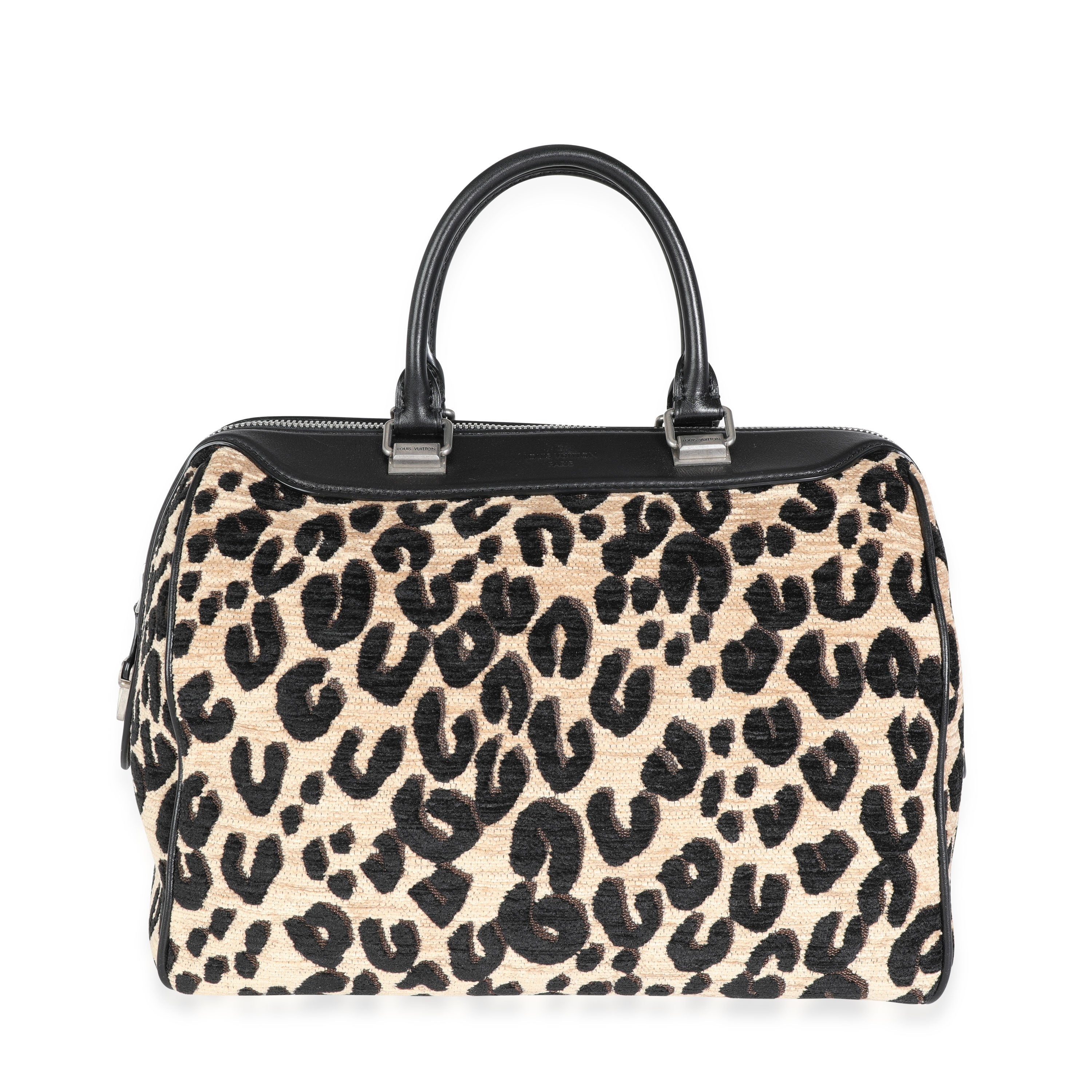 Louis Vuitton Louis Vuitton x Stephen Sprouse Limited Edition Jacquard Leopard Speedy 30