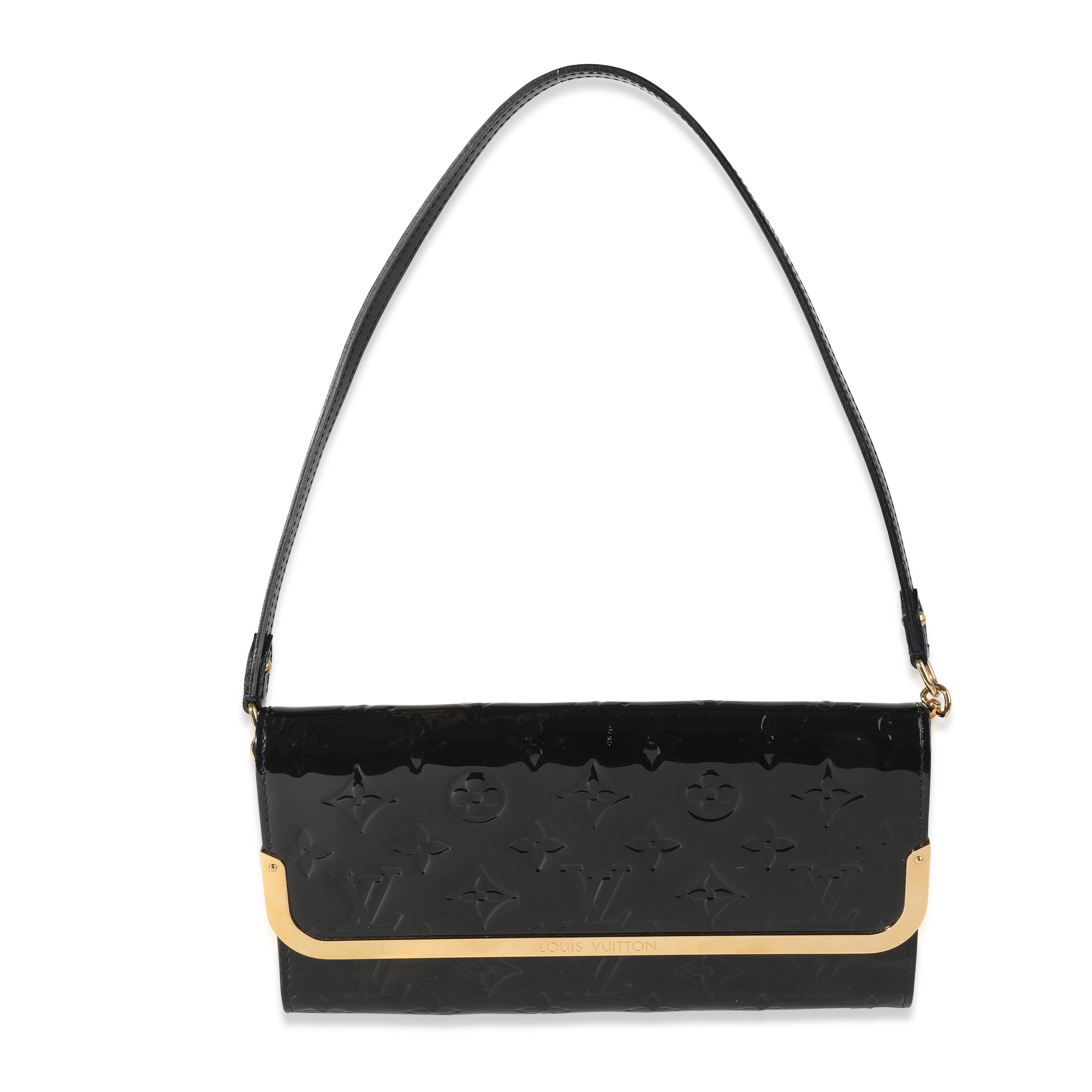 Louis Vuitton Louis Vuitton Bleu Infini Monogram Vernis Rossmore Clutch