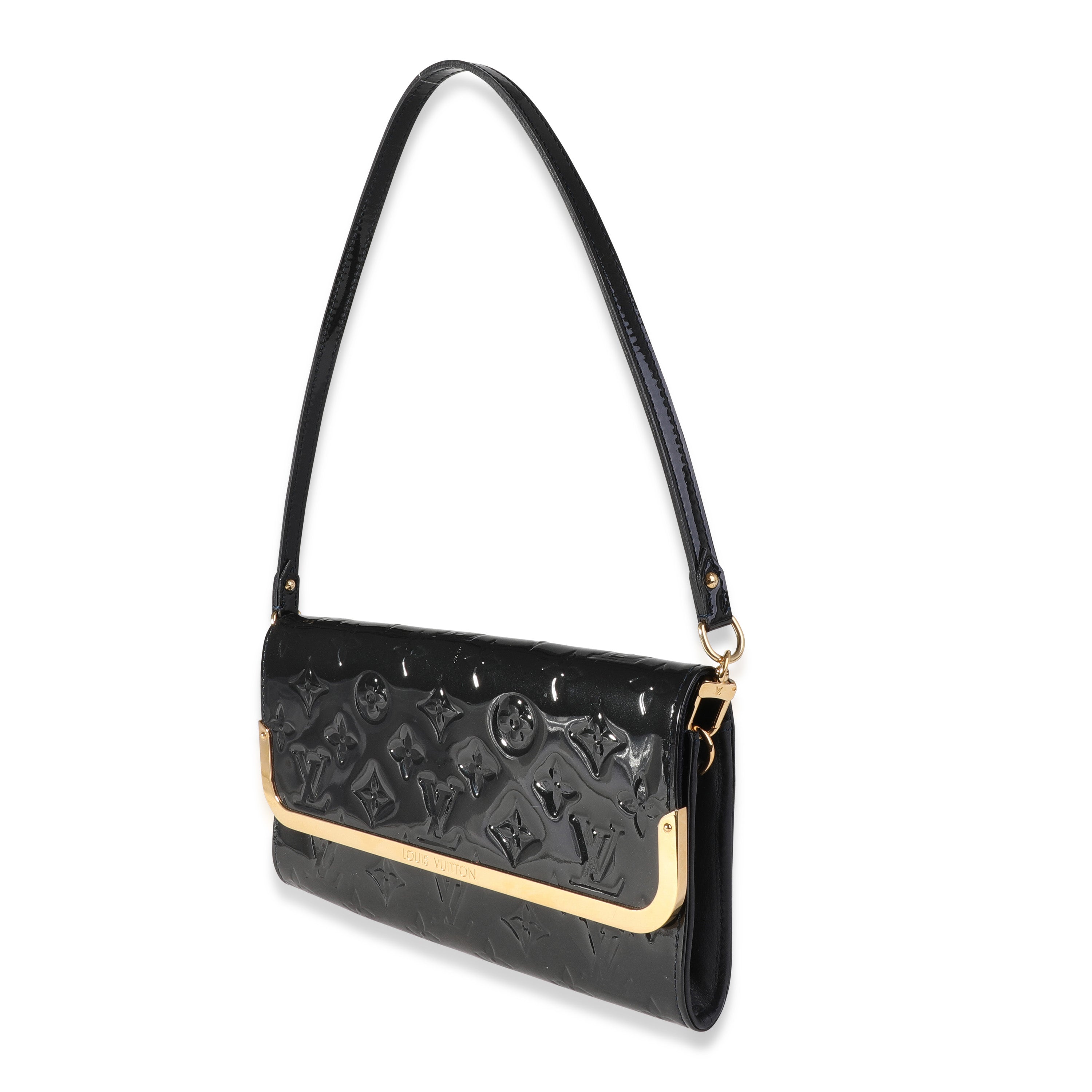 Louis Vuitton Louis Vuitton Bleu Infini Monogram Vernis Rossmore Clutch