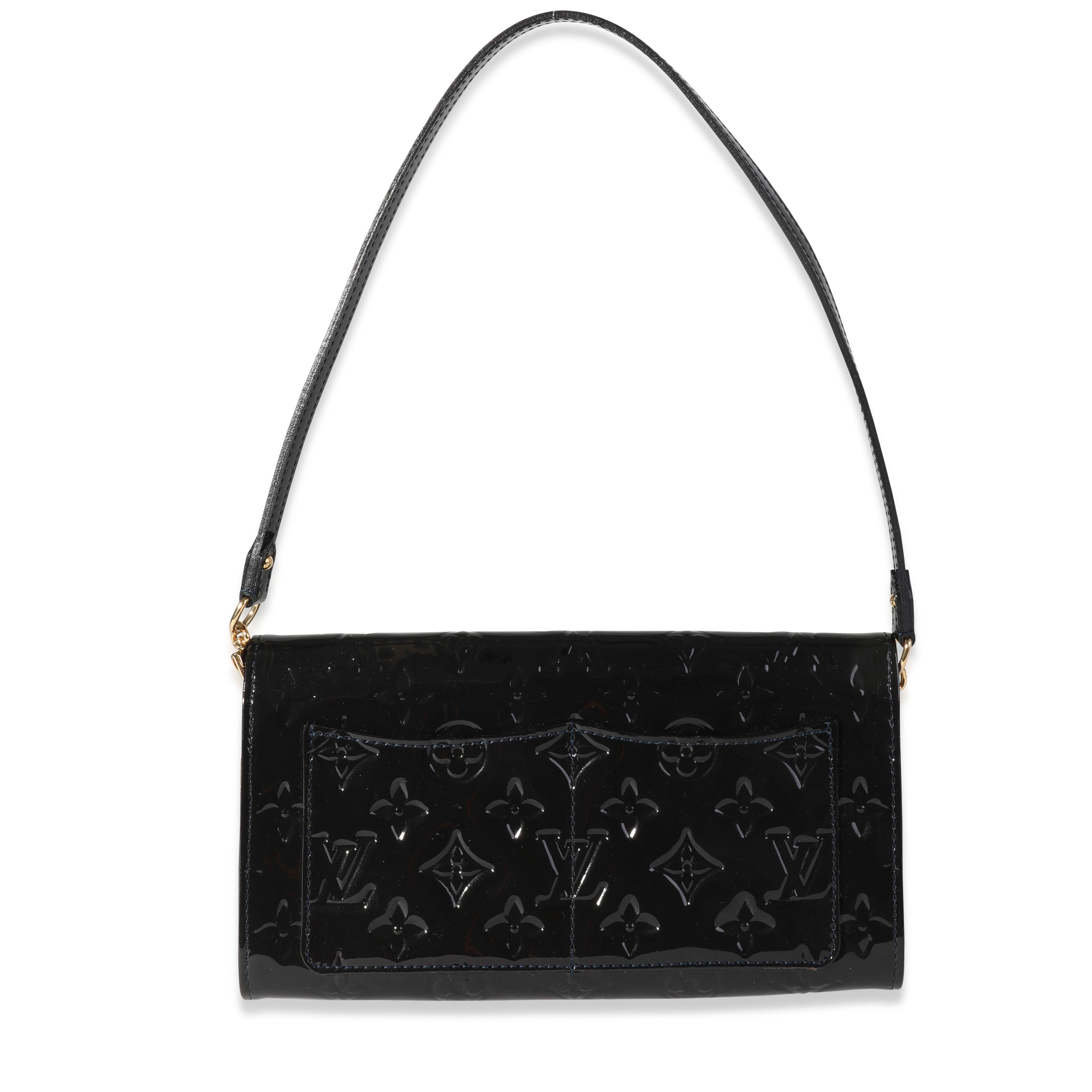Louis Vuitton Louis Vuitton Bleu Infini Monogram Vernis Rossmore Clutch